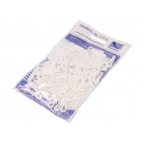 H.7309; Holder; white; Application: on round cable; 100pcs; 6mm; PAWBOL