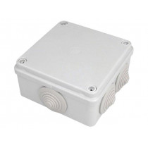 S-BOX 106; Enclosure: junction box; X: 100mm; Y: 100mm; Z: 50mm; IP65; grey; PAWBOL