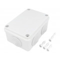 S-BOX 206; Enclosure: junction box; X: 80mm; Y: 120mm; Z: 50mm; ABS,polystyrene; PAWBOL S-BOX 206; Enclosure: junction box; X: 80mm; Y: 120mm; Z: 50mm; ABS,polystyrene; PAWBOL