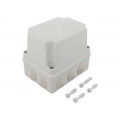 S-BOX 306H; Enclosure: junction box; X: 110mm; Y: 150mm; Z: 140mm; IP65; grey; PAWBOL S-BOX 306H; Enclosure: junction box; X: 110mm; Y: 150mm; Z: 140mm; IP65; grey; PAWBOL