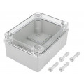 S-BOX 316-P; Enclosure: multipurpose; X: 110mm; Y: 150mm; Z: 70mm; grey; IP65; PAWBOL