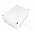 S-BOX 406; Enclosure: junction box; X: 140mm; Y: 190mm; Z: 70mm; IP65; grey; PAWBOL