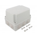S-BOX 406H; Enclosure: junction box; X: 110mm; Y: 190mm; Z: 140mm; IP65; grey; PAWBOL S-BOX 406H; Enclosure: junction box; X: 110mm; Y: 190mm; Z: 140mm; IP65; grey; PAWBOL