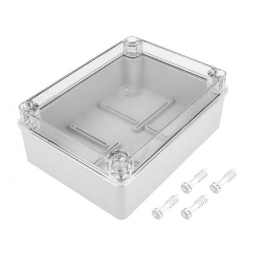 S-BOX 416-P; Enclosure: multipurpose; X: 140mm; Y: 190mm; Z: 70mm; grey; IP65; PAWBOL