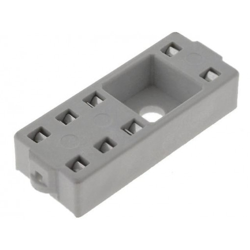 PW80; Socket; PIN: 8; 8A; 250VAC; Application: RMB841,RMB851; -40÷70°C; RELPOL