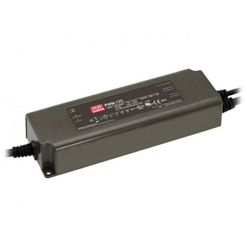 PWM-120-12; Power supply: switched-mode; for LED strips; 120W; 12VDC; 10A; MEAN WELL
