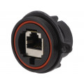 PX0893; Coupler; Buccaneer Ethernet; PIN: 8; Contacts: phosphor bronze; BULGIN PX0893; Coupler; Buccaneer Ethernet; PIN: 8; Contacts: phosphor bronze; BULGIN