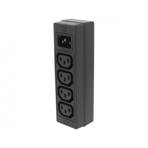 PXD200; Connector: AC supply; splitter; 10A; 250VAC; IEC 60320; BULGIN