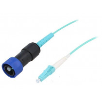 PXF4050CAA; Connector: fiber optic; patchcord; PIN: 1; bayonet; Buccaneer 4000; BULGIN