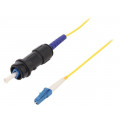 PXF4051AAB; Connector: fiber optic; patchcord; PIN: 1; bayonet; Buccaneer 4000; BULGIN PXF4051AAB; Connector: fiber optic; patchcord; PIN: 1; bayonet; Buccaneer 4000; BULGIN