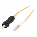 PXF4051BAB; Connector: fiber optic; patchcord; PIN: 1; bayonet; Buccaneer 4000; BULGIN PXF4051BAB; Connector: fiber optic; patchcord; PIN: 1; bayonet; Buccaneer 4000; BULGIN