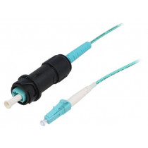 PXF4051CAA; Connector: fiber optic; patchcord; PIN: 1; bayonet; Buccaneer 4000; BULGIN