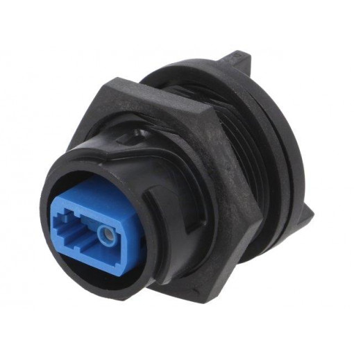 PXF4053; Connector: fiber optic; socket; PIN: 1; bayonet,external bayonet; BULGIN