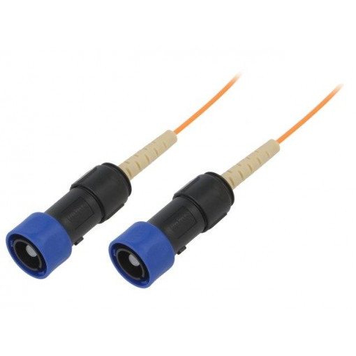 PXF4054BAB; Connector: fiber optic; patchcord; PIN: 1; bayonet; Buccaneer 4000; BULGIN