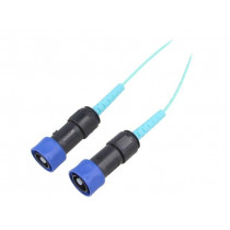PXF4054CAC; Connector: fiber optic; patchcord; PIN: 1; bayonet; Buccaneer 4000; BULGIN