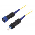 PXF4055AAC; Connector: fiber optic; patchcord; PIN: 1; bayonet; Buccaneer 4000; BULGIN