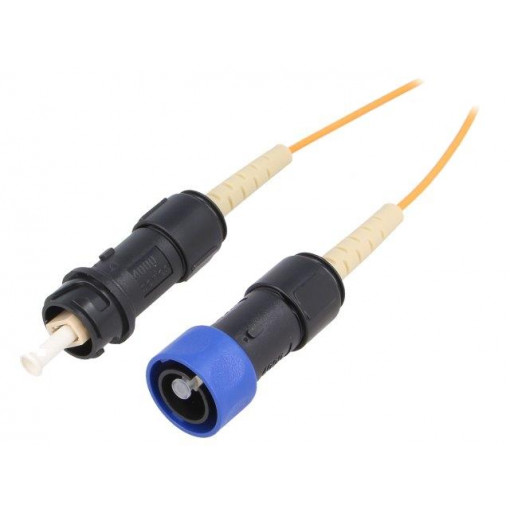 PXF4055BAA; Connector: fiber optic; patchcord; PIN: 1; bayonet; Buccaneer 4000; BULGIN