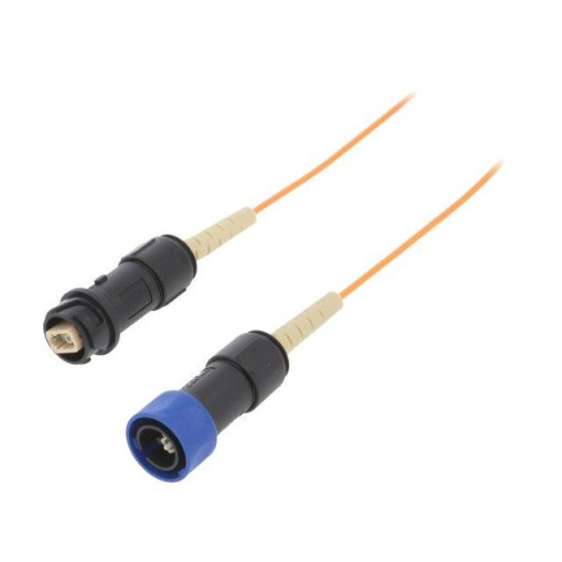 PXF4055BAB; Connector: fiber optic; patchcord; PIN: 1; bayonet; Buccaneer 4000; BULGIN
