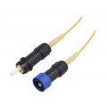 PXF4055BAC; Connector: fiber optic; patchcord; PIN: 1; bayonet; Buccaneer 4000; BULGIN