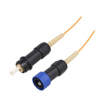 PXF4055BAC; Connector: fiber optic; patchcord; PIN: 1; bayonet; Buccaneer 4000; BULGIN
