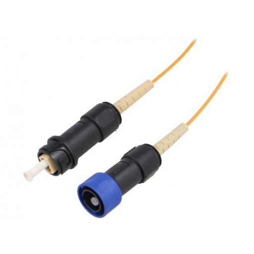 PXF4055BAC; Connector: fiber optic; patchcord; PIN: 1; bayonet; Buccaneer 4000; BULGIN