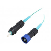 PXF4055CAB; Connector: fiber optic; patchcord; PIN: 1; bayonet; Buccaneer 4000; BULGIN