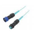 PXF4055CAC; Connector: fiber optic; patchcord; PIN: 1; bayonet; Buccaneer 4000; BULGIN