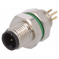 PXMBNI05FPM04APC; Connector: M5; socket; male; THT; PIN: 4; IP67; 60V; 1A; BULGIN PXMBNI05FPM04APC; Connector: M5; socket; male; THT; PIN: 4; IP67; 60V; 1A; BULGIN