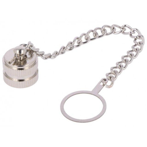 PXMBNI12CAF; Protection cover; for female M12 connectors; IP67; metal; BULGIN PXMBNI12CAF; Protection cover; for female M12 connectors; IP67; metal; BULGIN