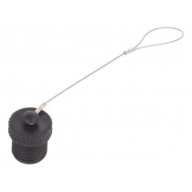 PXPPAM12CAM; Protection cover; for female M12 connectors; IP67; plastic; BULGIN