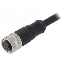 PXPPVC12FBF03ACL010PVC; Plug; M12; PIN: 3; female; A code-DeviceNet / CANopen; IP67; 250V; BULGIN