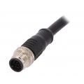 PXPPVC12FIM12ACL010PVC; Plug; M12; PIN: 12; male; A code-DeviceNet / CANopen; IP67; 30V; BULGIN