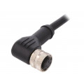 PXPPVC12RAF03ACL010PVC; Plug; M12; PIN: 3; female; A code-DeviceNet / CANopen; IP67; 250V; BULGIN