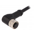 PXPPVC12RAF05ACL010PVC; Plug; M12; PIN: 5; female; A code-DeviceNet / CANopen; IP67; 60V; 4A; BULGIN