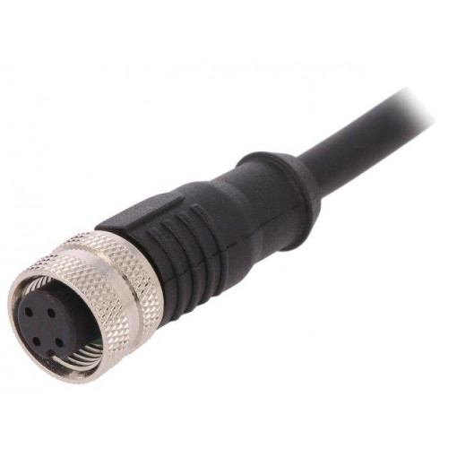 PXPTPU12FBF03ACL010PUR; Plug; M12; PIN: 3; female; A code-DeviceNet / CANopen; IP67; 250V; BULGIN