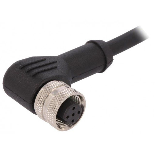 PXPTPU12RAF05BCL010PUR; Plug; M12; PIN: 5; female; B code-Profibus; IP67; 60V; 4A; angled; BULGIN