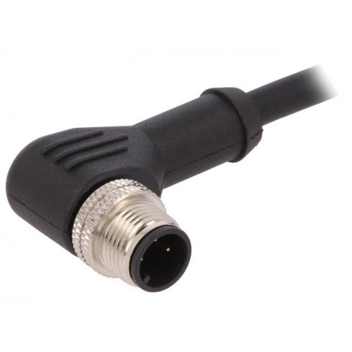 PXPTPU12RAM03ACL010PUR; Plug; M12; PIN: 3; male; A code-DeviceNet / CANopen; IP67; 250V; 4A; BULGIN