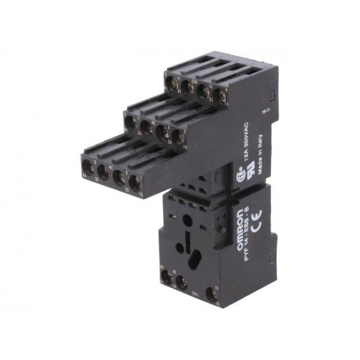 PYF14-ESS-B; Socket; PIN: 14; Application: H3YN-2,H3YN-4,MY4,MY4N; OMRON