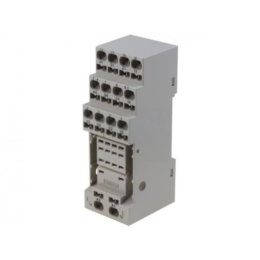 PYF14S; Socket; PIN: 14; Application: H3YN-2,H3YN-4,MY4,MY4N; Series: MY; OMRON