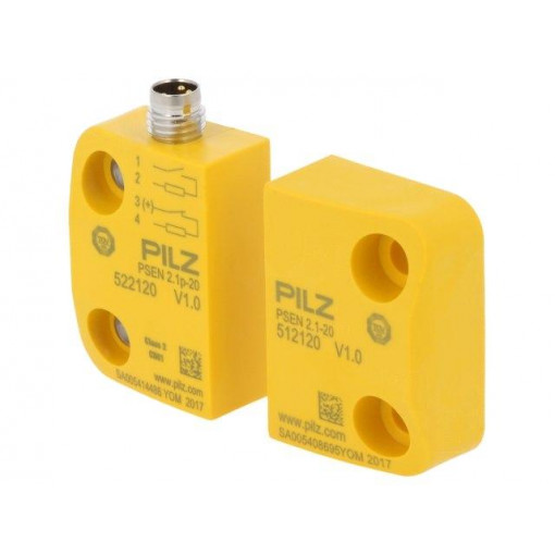 502220; Safety switch: magnetic; Series: PSEN 2.1; Contacts: NC + NO; IP67; PILZ