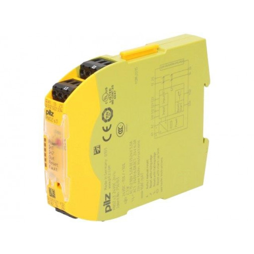 750103; Module: safety relay; Series: PNOZ s3; IN: 3; OUT: 3; Mounting: DIN; PILZ