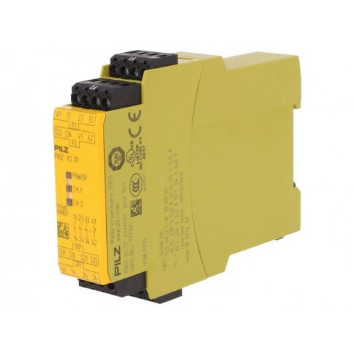 777305; Module: safety relay; Series: PNOZ X2.7P; IN: 4; OUT: 4; -35÷55°C; PILZ