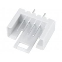 PZ1105; Socket; IDC; male; PIN: 5; straight; THT; tinned; 2.54mm; Layout: 1x5; TOMIC