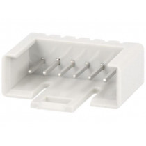 PZ1306; Socket; IDC; male; PIN: 6; straight; THT; tinned; 2.54mm; Layout: 1x6; TOMIC