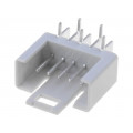PZ2105; Socket; IDC; male; PIN: 5; angled 90°; THT; tinned; 2.54mm; TOMIC