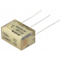 PZB300MC23R30; Filter: anti-interference; Cx: 150nF; Cy: 4.7nF; THT; 12.5x16x24mm; KEMET