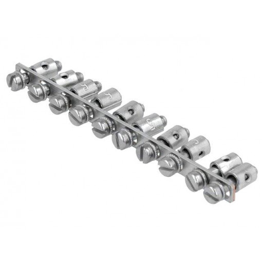 0368600000 Q 10 AKZ4; Screw bridge; Application: DK4; ways: 10; 6.1mm; WEIDMÜLLER 0368600000 Q 10 AKZ4; Screw bridge; Application: DK4; ways: 10; 6.1mm; WEIDMÜLLER