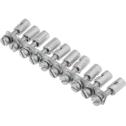 0368700000 Q 10 SAK2.5; Screw bridge; Application: SAK2.5; ways: 10; WEIDMÜLLER 0368700000 Q 10 SAK2.5; Screw bridge; Application: SAK2.5; ways: 10; WEIDMÜLLER