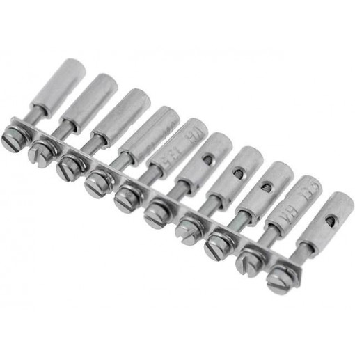 0368800000 Q 10 SAK4; Screw bridge; Application: SAK4; ways: 10; WEIDMÜLLER 0368800000 Q 10 SAK4; Screw bridge; Application: SAK4; ways: 10; WEIDMÜLLER