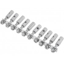 0457000000 Q 10 SAK6N; Screw bridge; Application: SAK6; ways: 10; WEIDMÜLLER 0457000000 Q 10 SAK6N; Screw bridge; Application: SAK6; ways: 10; WEIDMÜLLER